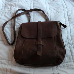 Duluth Trading Company Lifetime Leather Convertible Backpack